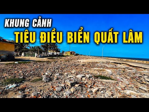 Biển Quất Lâm và nhà thờ đổ Hải Lý có gì hay.
