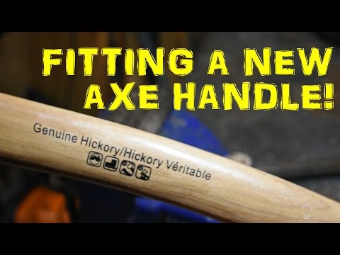 Fitting A New Axe Handle - How I Do It