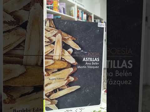 'Astillas' de Ana Belén Martín Vázquez (ed. Bartleby)