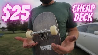 Cheap Skate Deck $24 Skateboard Collective Review