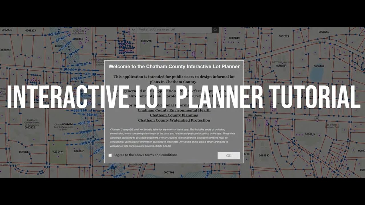 Interactive Lot Planner Tutorial