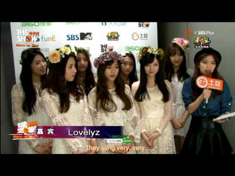 [ENG] 141118 Lovelyz - THE SHOW Interview