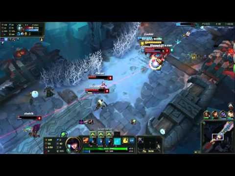 Caitlyn Aram Uncut VICTORY - Cait vs Jhin (and Trist) and Irelia vs Taric