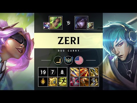 Zeri ADC vs Aphelios - NA Challenger Patch 25.04