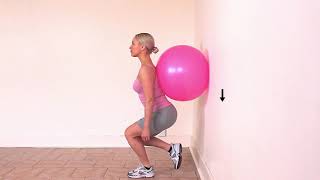 G77. Squat một chân hết tầm với bóng