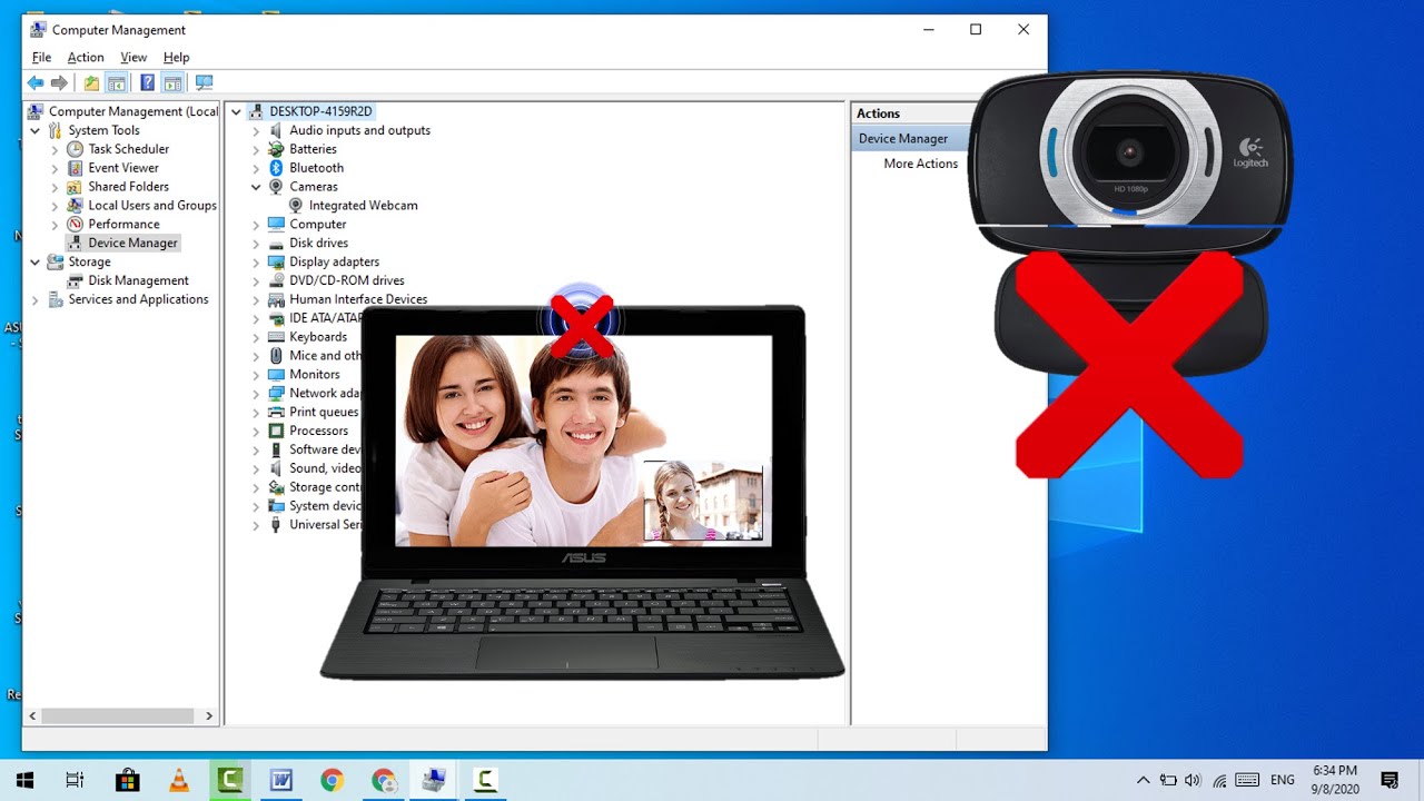 How to All Problem of Web Camera (Not Working, Crashing, Another App Using Camera)