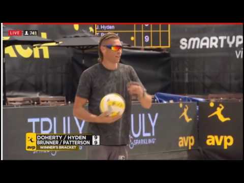 BeachVolleyball-Doherty/Hyden vs.Brunner/Patterson-2017 AVP Pro Huntington Beach Open