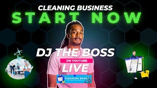 How to start a Commercial Cleaning Business LIVE Q&A w/ DJtheBoss