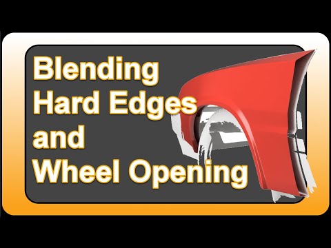 3D Scan to Part Series Part 10 | Wide Body Design Part 7 | Combining Hard Edges and Wheel Opening