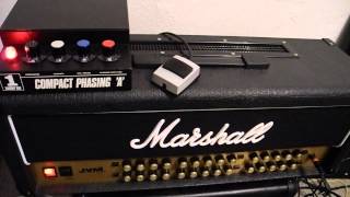 Video thumbnail for Gerd Schulte Compact Phasing A, analog phaser with guitar by noisezone