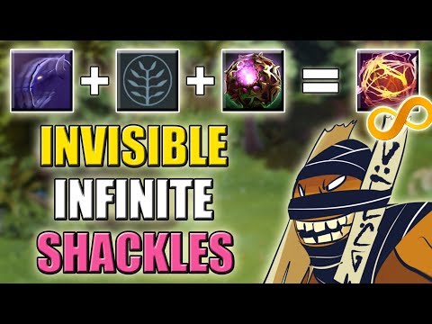 8 sec Duration Invisible Shackles with 7.5 sec Cooldown [20k Gold Comeback] Dota 2 Ability Draft