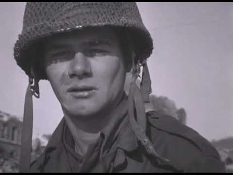 17TH AIRBORNE DIVISION PARATROOPERS IN LA ROCHE-EN-ARDENNE, BELGIUM 1945