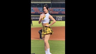 【Passion Sisters】#君白(岳振華)#台湾チアリーディングチーム#中華職棒#CPBL#洲際棒球場#20240816