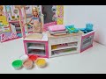 Barbie Kitchen Playset Opening ( Barbie Mutfak Seti Oyuncak Tanıtımı )