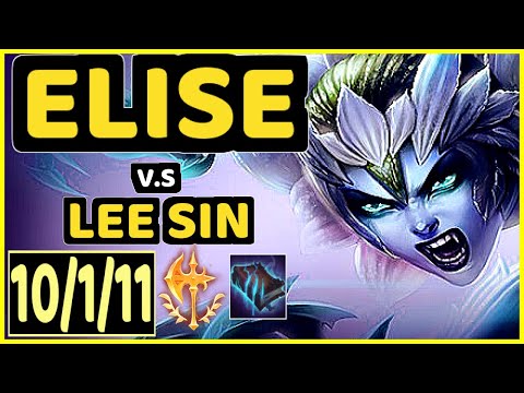 PEANUT (ELISE) vs LEE SIN - 10/1/11 KDA JUNGLE CHALLENGER GAMEPLAY - KR