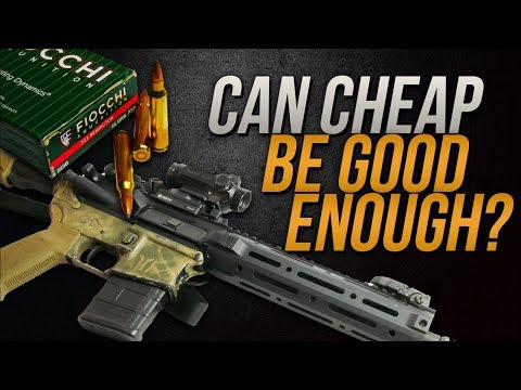 FIOCCHI: Budget Target Ammo?(Range Dynamics)vs.(Rifle Shooting Dyn.)223/55g.@100 yrd. Ammo Review.