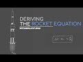Linear Momentum The Rocket Equation