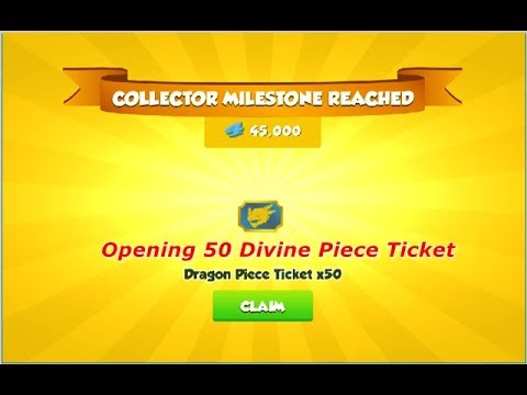 Milestone Reached-Dragon Mania Legends | Opening Dragon piece ticket 50 | DML | HD