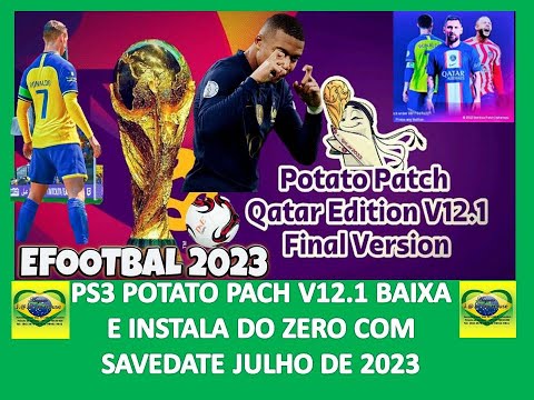 PS3 POTATO PATCH V12 1 BAIXA E INSTALA DO ZERO COM SAVEDATE JULHO DE 2023