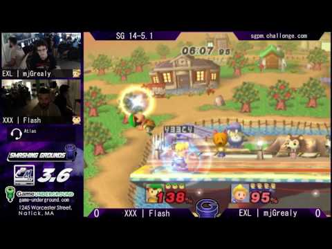 SG at GU 14-5.1 WR2 - Flash (Ness) vs. mjGrealy (Lucas) (Part 1)
