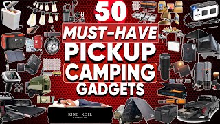 50 Must-Have Pickup Truck Camping Gadgets on Amazon