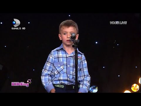 Mihail Sebastian Grigore canta Asta-i parerea mea - Auditii saptamana 2 - KIDSing 2014