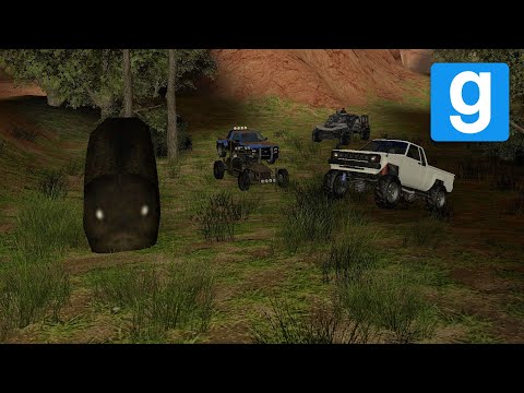 HIGHWAY WORM GOES OFF ROAD! - Garry's mod sandbox
