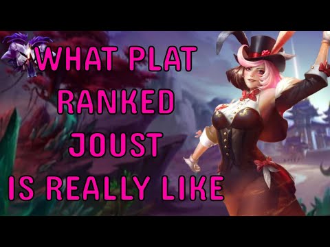 WHAT PLATINUM RANKED JOUST IS REALLY LIKE... - Ranked Joust - Smite