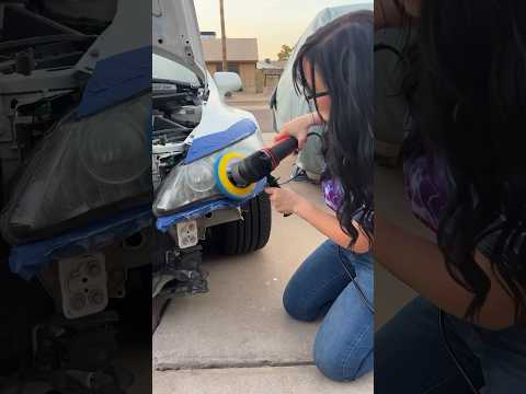 Headlight restoration with 303 Car Care!