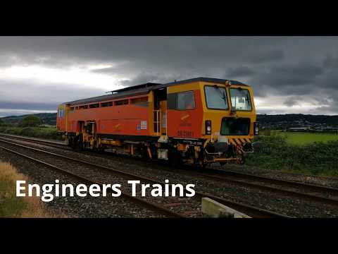 Prestatyn 20 & 23.6.2017 - Network Rail Stoneblower and Colas Tamper DR73911