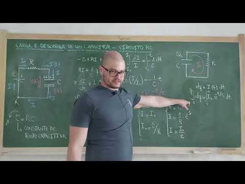 237: Eletromagnetismo - Leis De Kirchhoff - Circuito RC -  Carga e Descarga De Um Capacitor