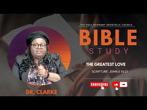 THRAC Live Bible Study "The Greatest Love" By Dr. Sharon Clarke // April 30th, 2024