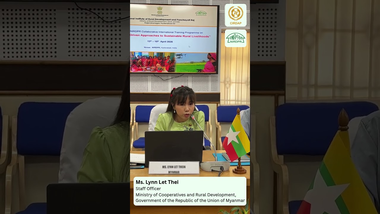 Participant's Feedback on CIRDAP-NIRDPR Intl' Training Programme on Community-Driven Approaches