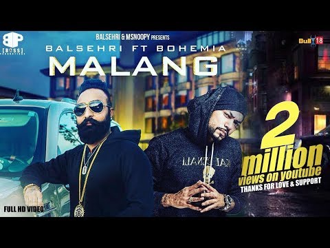 Poster malang lyrics – balsehri ft. bohemia