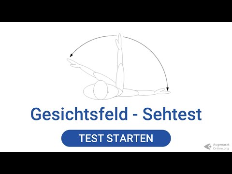 Gesichtsfeld - Sehtest