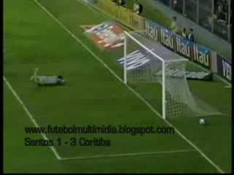 Santos 1 - 3 Coritiba - Série A