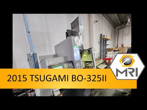 2015 Tsugami BO325II CNC Swiss Lathe | Machinery Resources International (1)