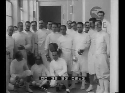 1939 Fencing for the Spada Mussolini