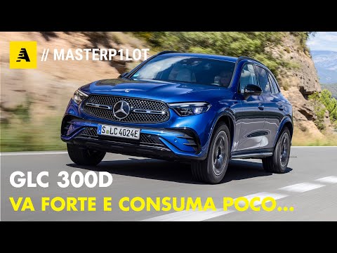 Mercedes GLC 300d 2023 | Questa mild-hybrid VA FORTE e consuma poco…