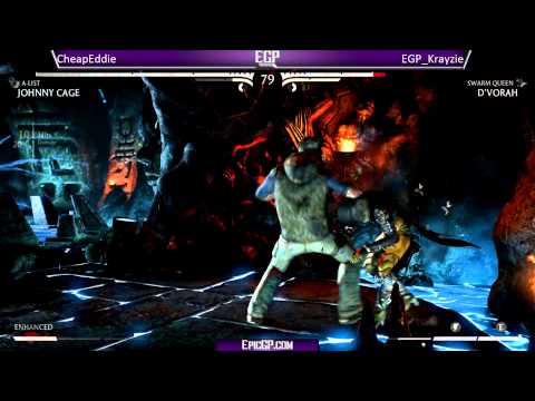 CheapEddie (Johnny) vs EGP Krayzie (D'Vorah/Jax)