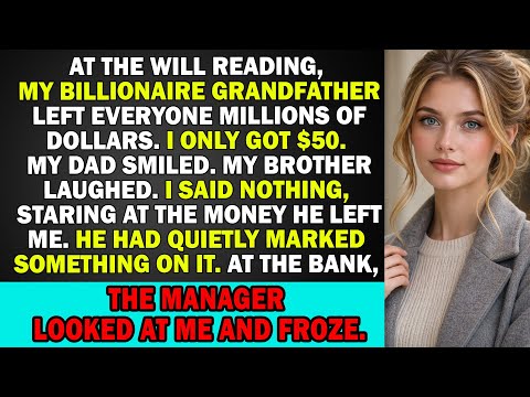 At The Will Reading, My Billionaire Grandfather Left Everyone Millions Of Dollars, While I Only...