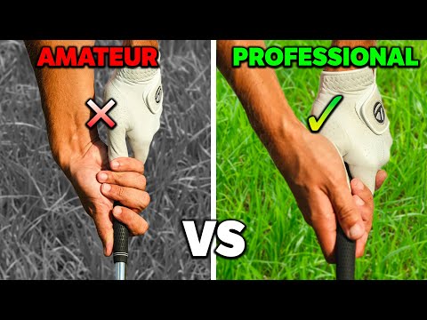 Amateur Vs. Professional Golf Grip