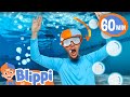 Blippi Explores Sink Or Float In Milan Blippi Educational Videos For Kids