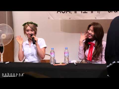 150626 AOA 중구청소년수련관 팬싸인회 Luv Me CUT