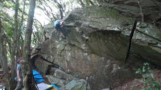 岩風呂 尾骶骨 初段