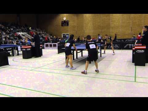 150509 DM 2015, Alberte Holck Christensen / Mikkel Emborg - Sophie Walløe / Thor B Christensen