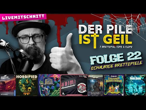 Der Pile ist geil - Brettspiel Tops & Flops - Folge 22 - Halloween Special