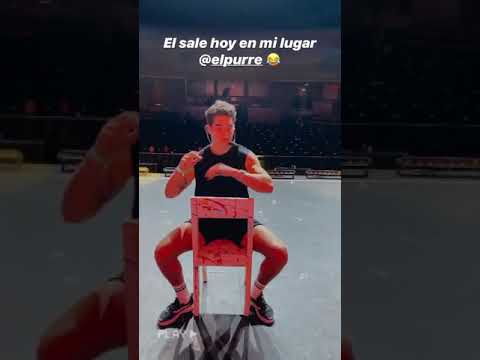 El Purre imita a Pili Pascual en los ensayos de Goenvivo