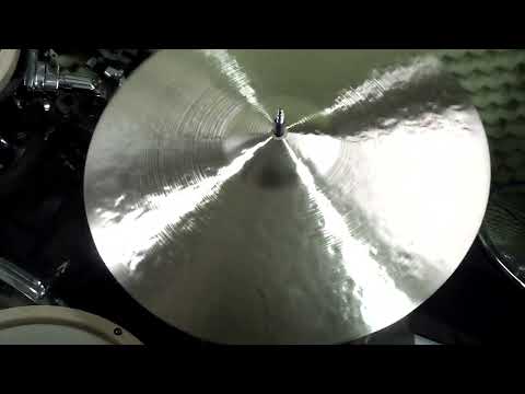 19 Rustico Crash/Ride, 1731g - Handcrafted cymbals by Craig Lauritsen