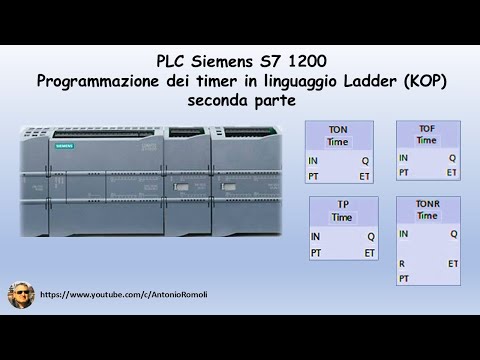 Siemens S7-1200 PLC: How to Use the timers TON, TOF, TONR, and TP  (Video 10 part 2)